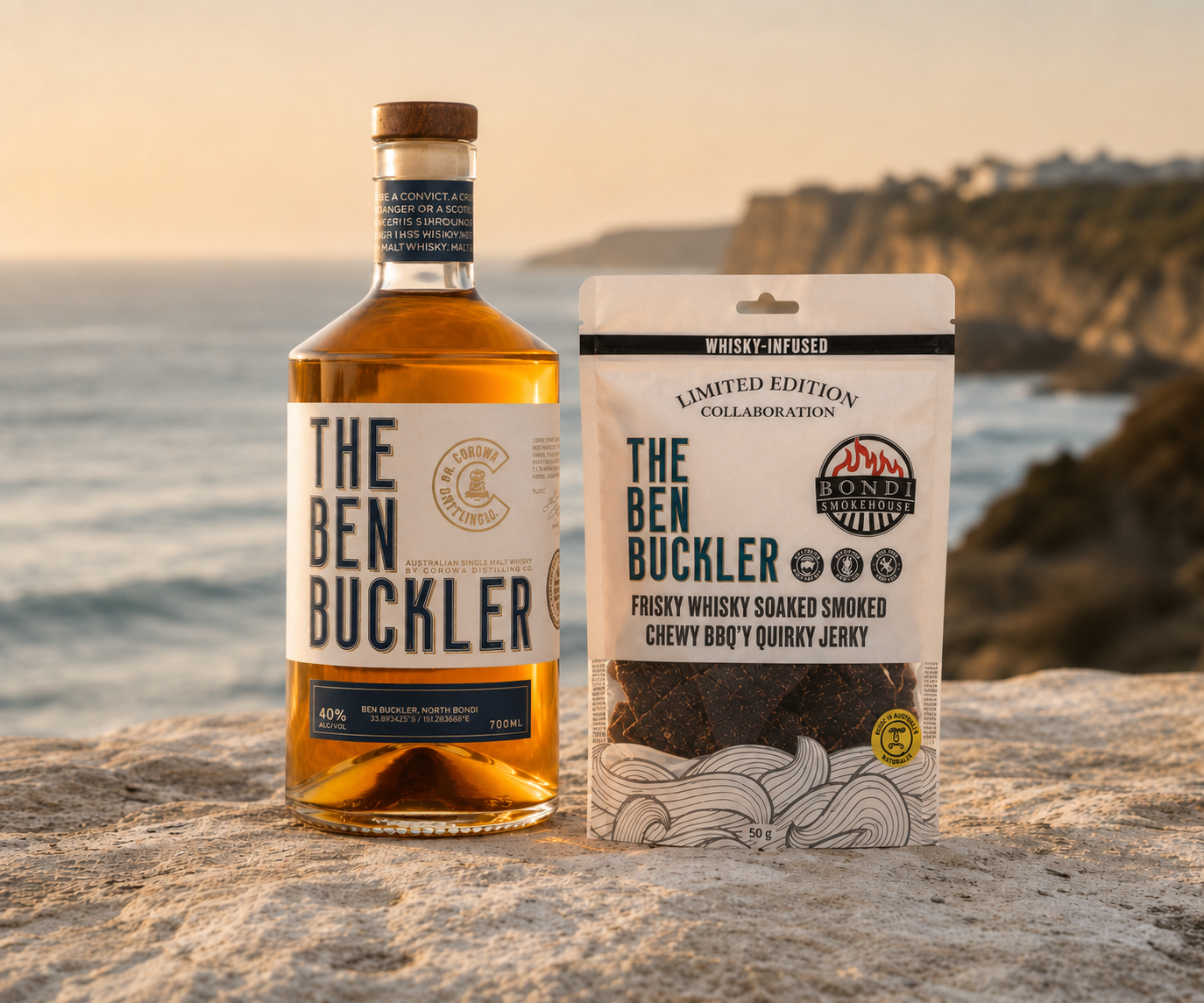 Frisky Whisky-Soaked Jerky: The Ben Buckler and Bondi Smokehouse Cook Up Sydney's Best Bar Snack